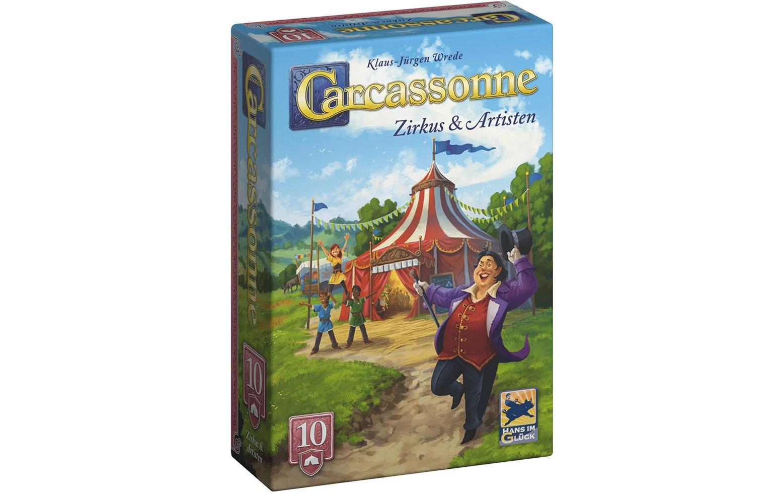 Hans im Glück Familienspiel Carcassonne Zirkus und Artisten (d)