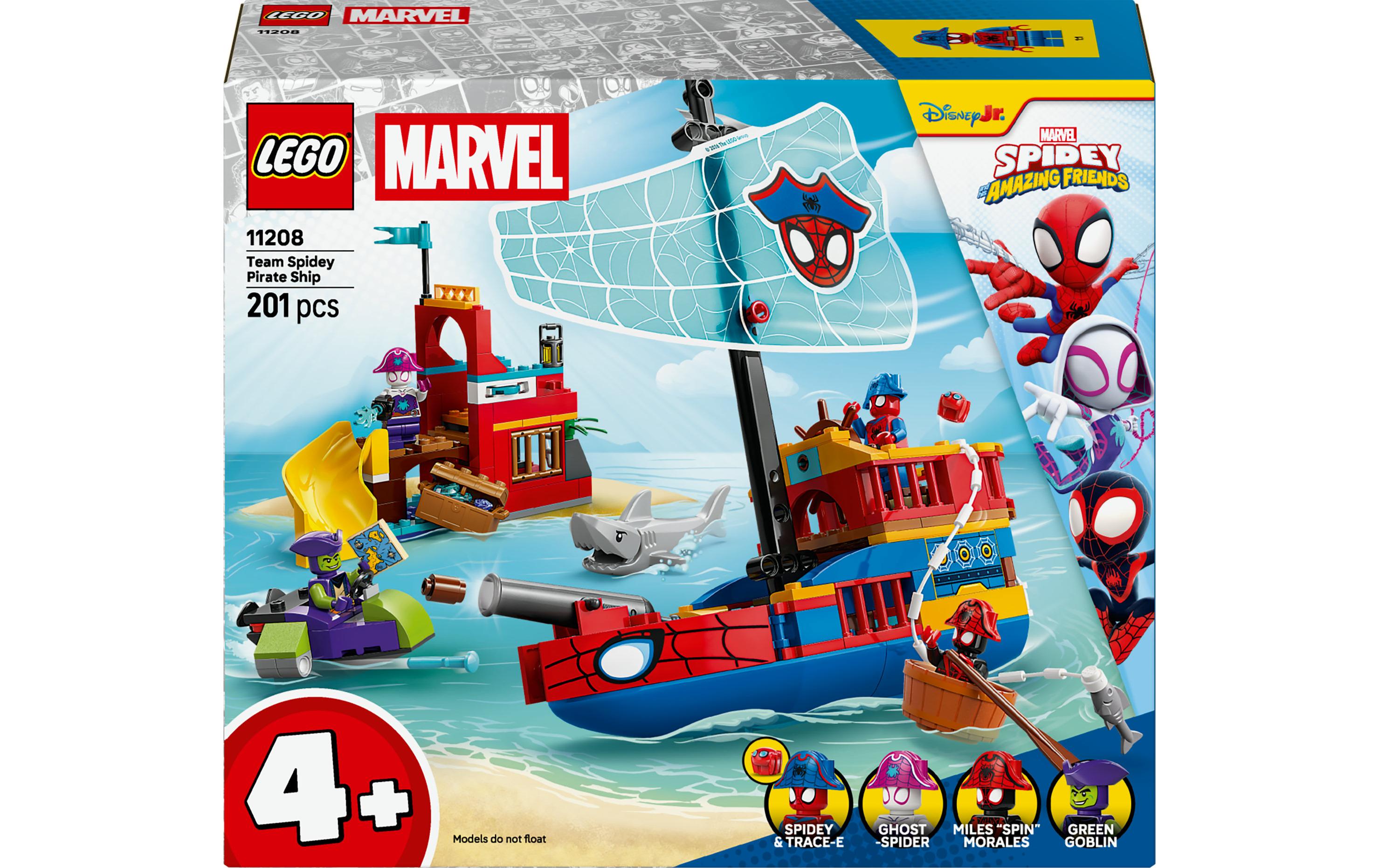 LEGO® Marvel Piratenschiff von Spideys Team 11208