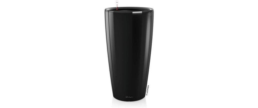 Lechuza RONDO Premium Pflanzeinsatz Kunststoff Schwarz glanz 32 cm Garten & Outdoor > Pflanzen > Pflanzengefäße Lechuza