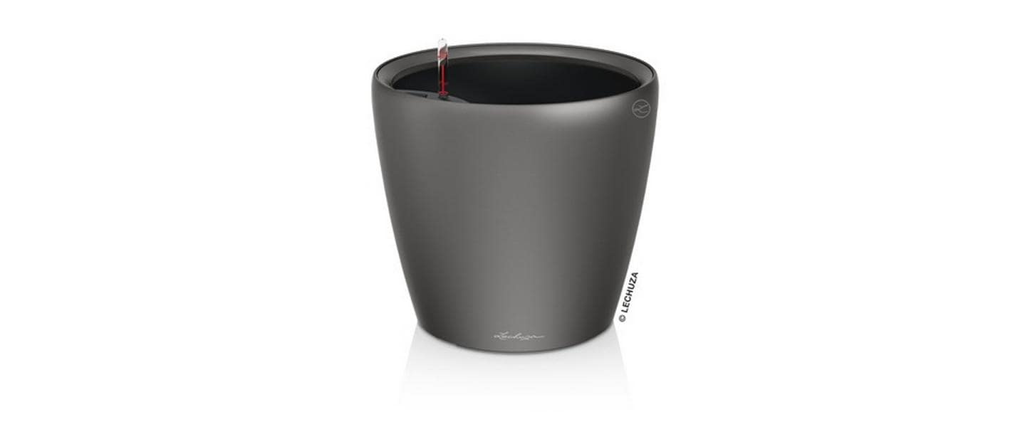 Lechuza CLASSICO Premium LS 43 Pflanzkübel Anthrazit Kunststoff 43 cm Garten & Outdoor > Pflanzen > Pflanzengefäße Lechuza