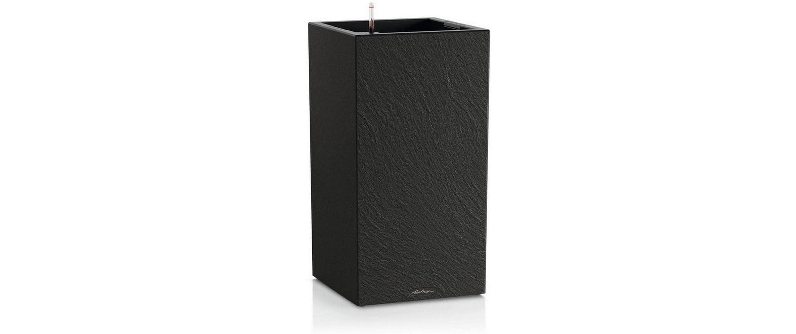 Lechuza CANTO Pflanzgefäß Dunkelgrau Kunststoff 40 cm Garten & Outdoor > Pflanzen > Pflanzengefäße Lechuza
