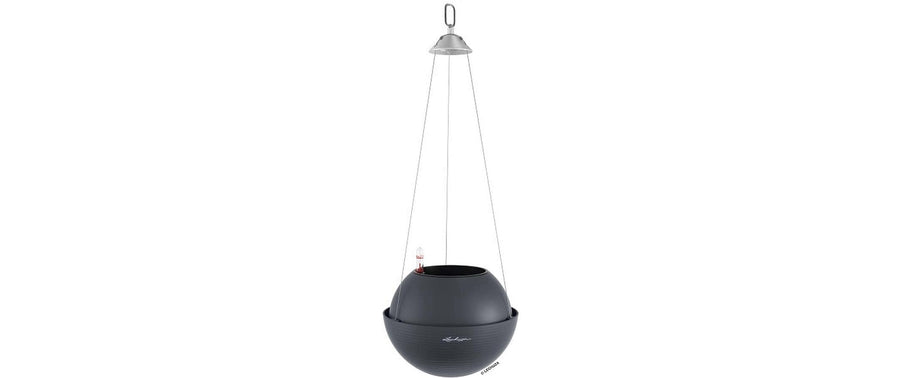 Lechuza Pflanzgefäß Grau/Schiefergrau Kunststoff mit Bewässerungssystem 23 cm Garten & Outdoor > Pflanzen > Pflanzengefäße Lechuza