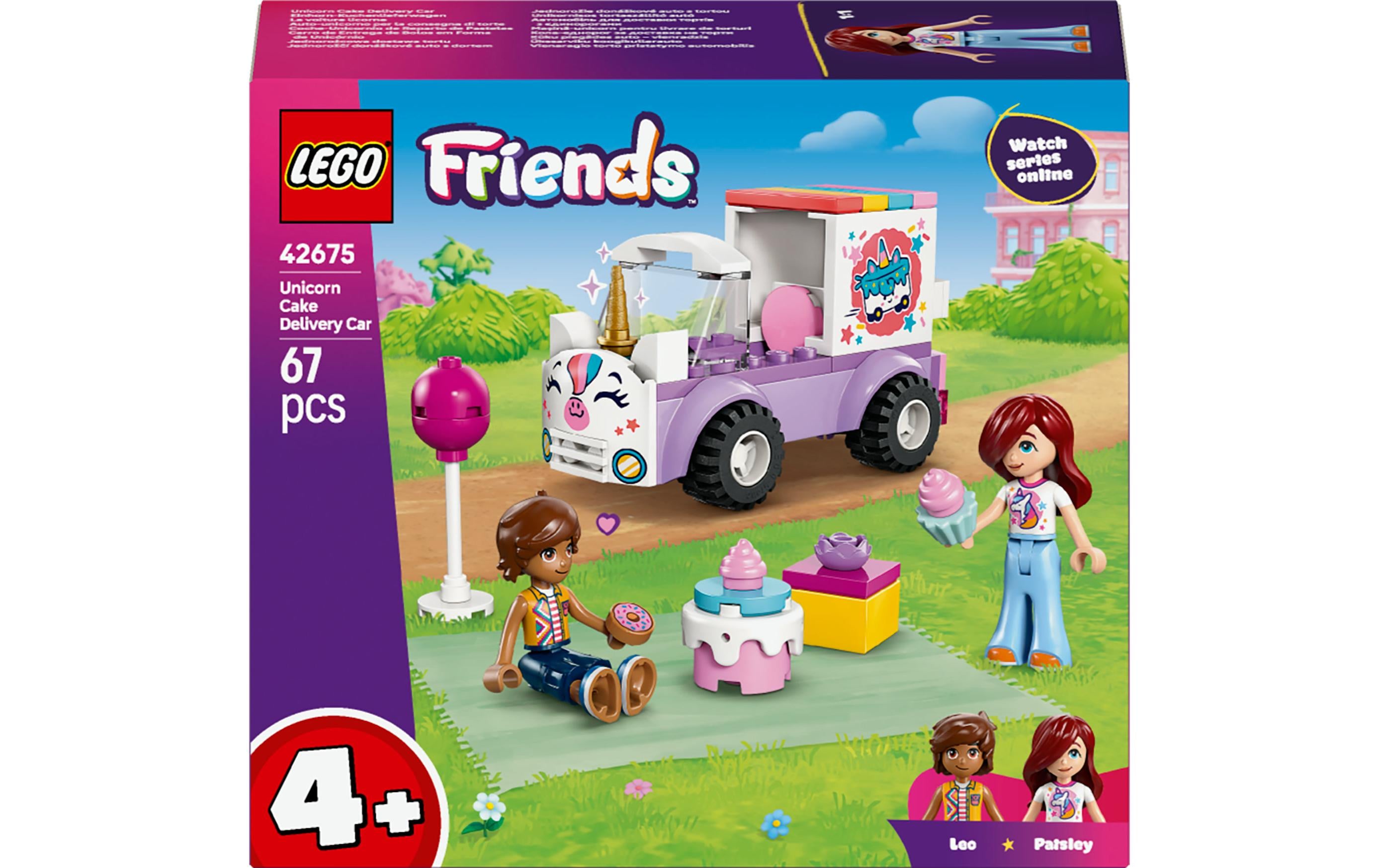 LEGO® Friends Einhorn Kuchenlieferwagen 42675