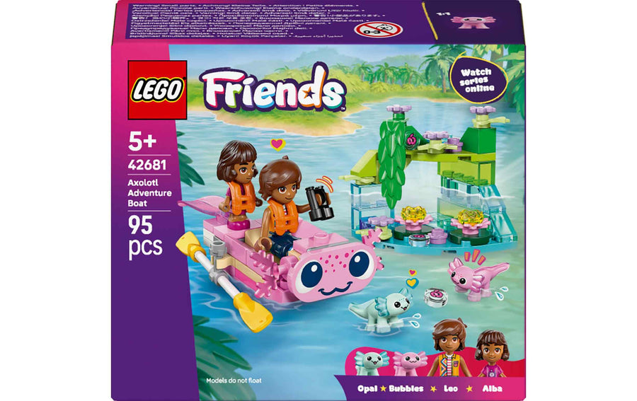LEGO® Friends Axolotl-Abenteuerboot 42681