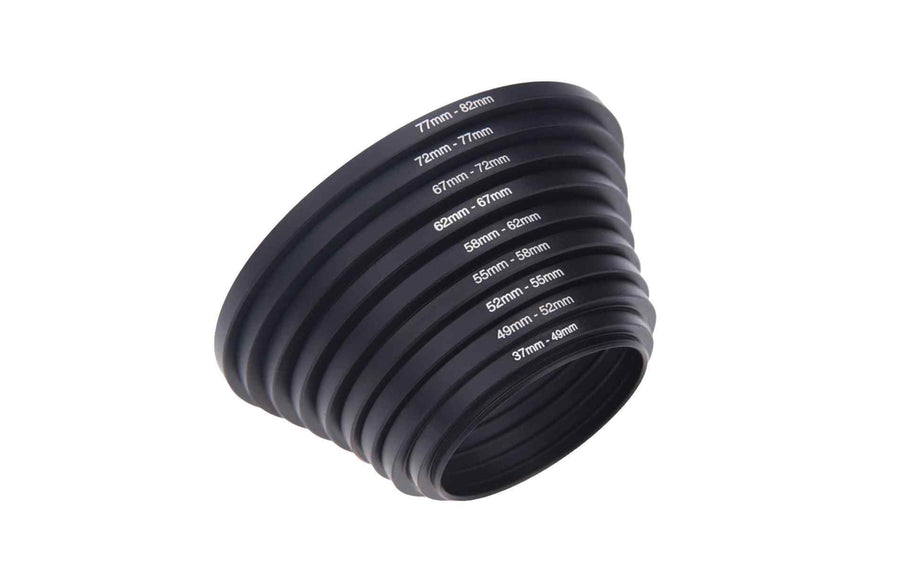 Puluz Step-Up Ring Set 37-82 mm