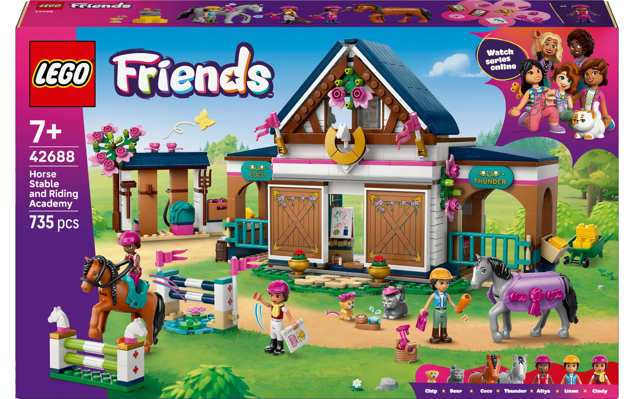 LEGO® Friends Pferdestall und Reitschule 42688