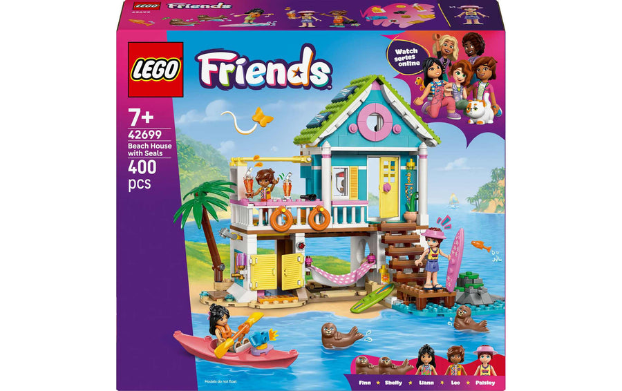 LEGO® Friends Strandhaus mit Robben 42699