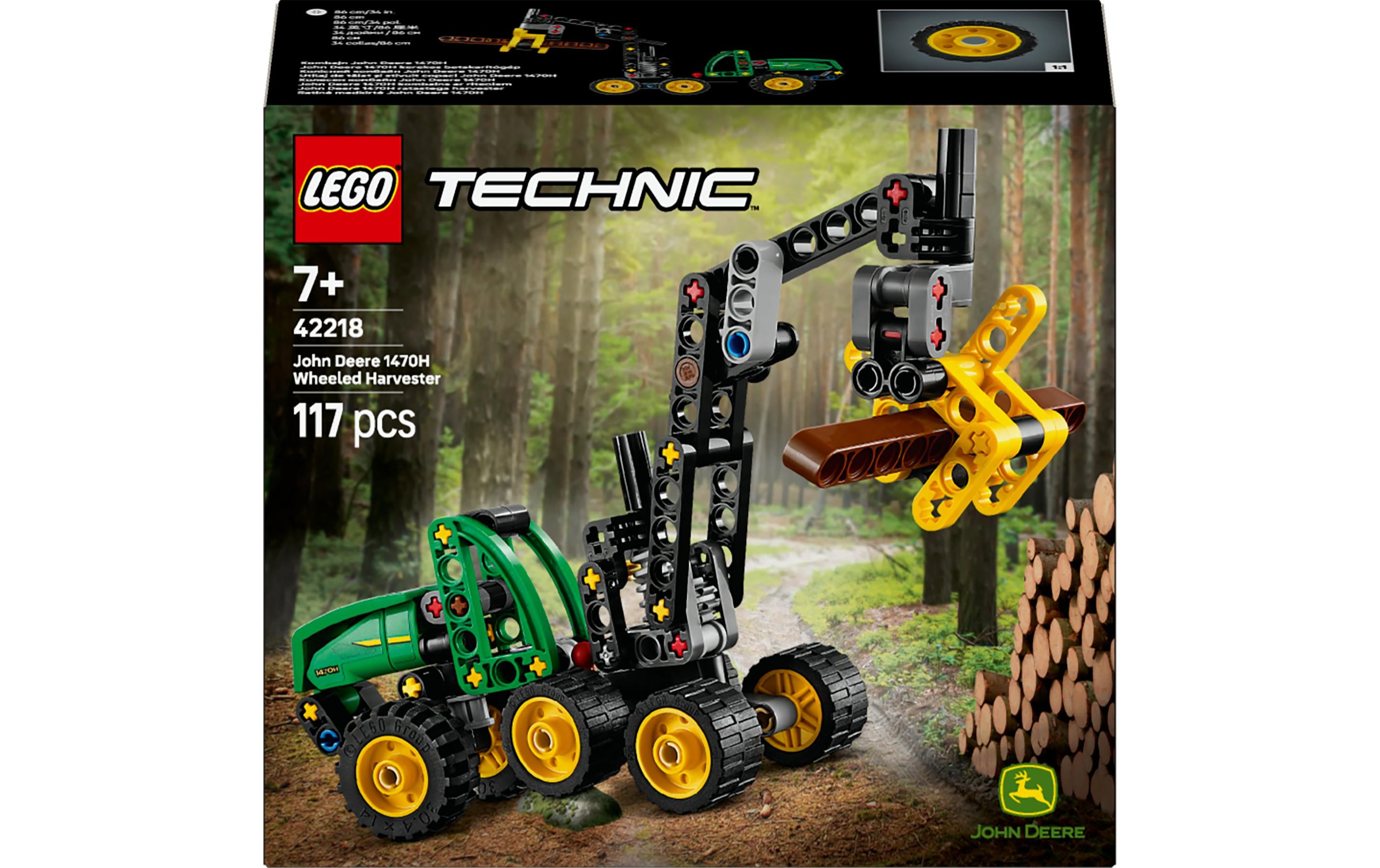 LEGO® Technic John Deere 1470H Rad-Harvester 42218