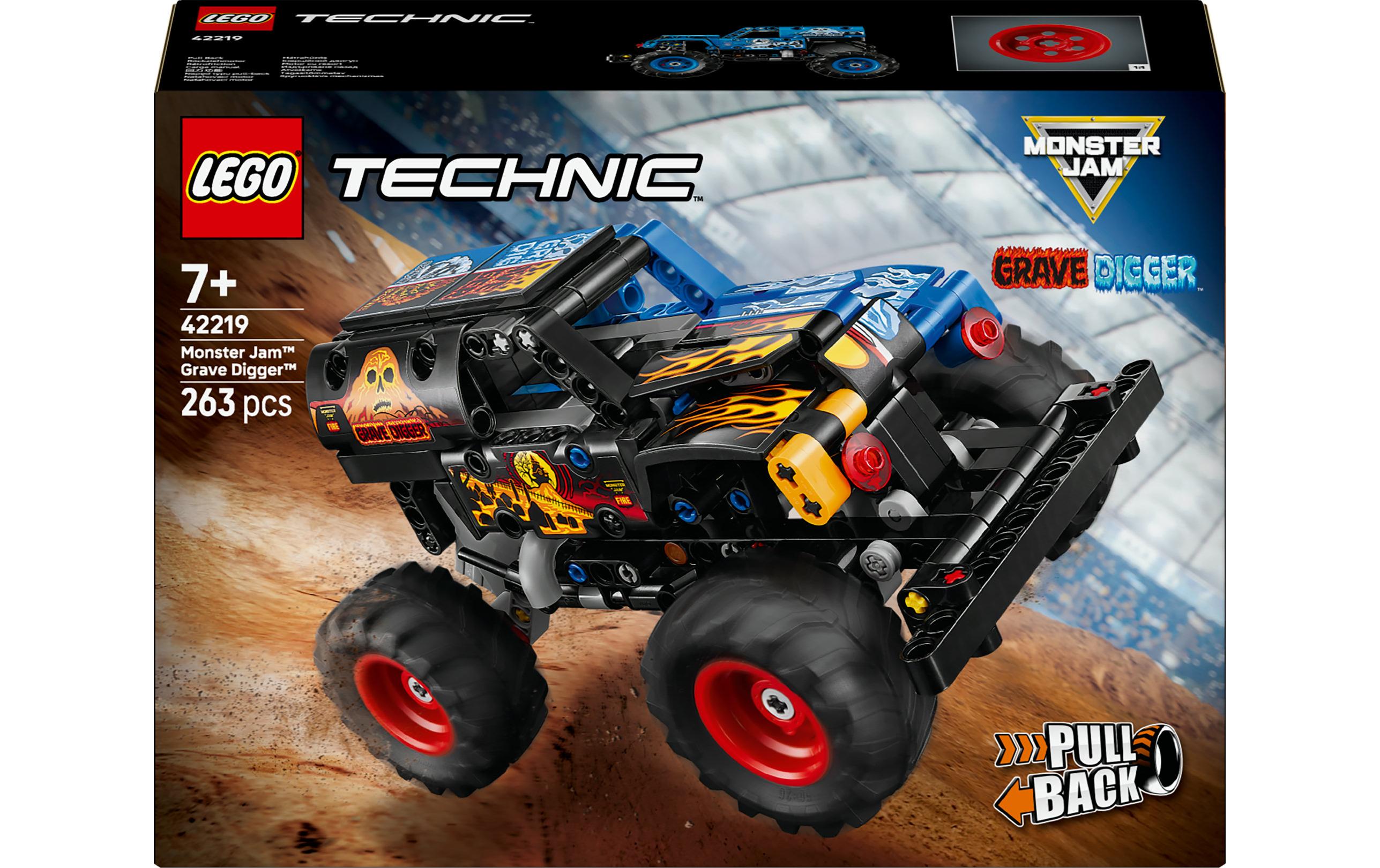 LEGO® Technic Monster Jam Grave Digger Feuer und Eis 42219