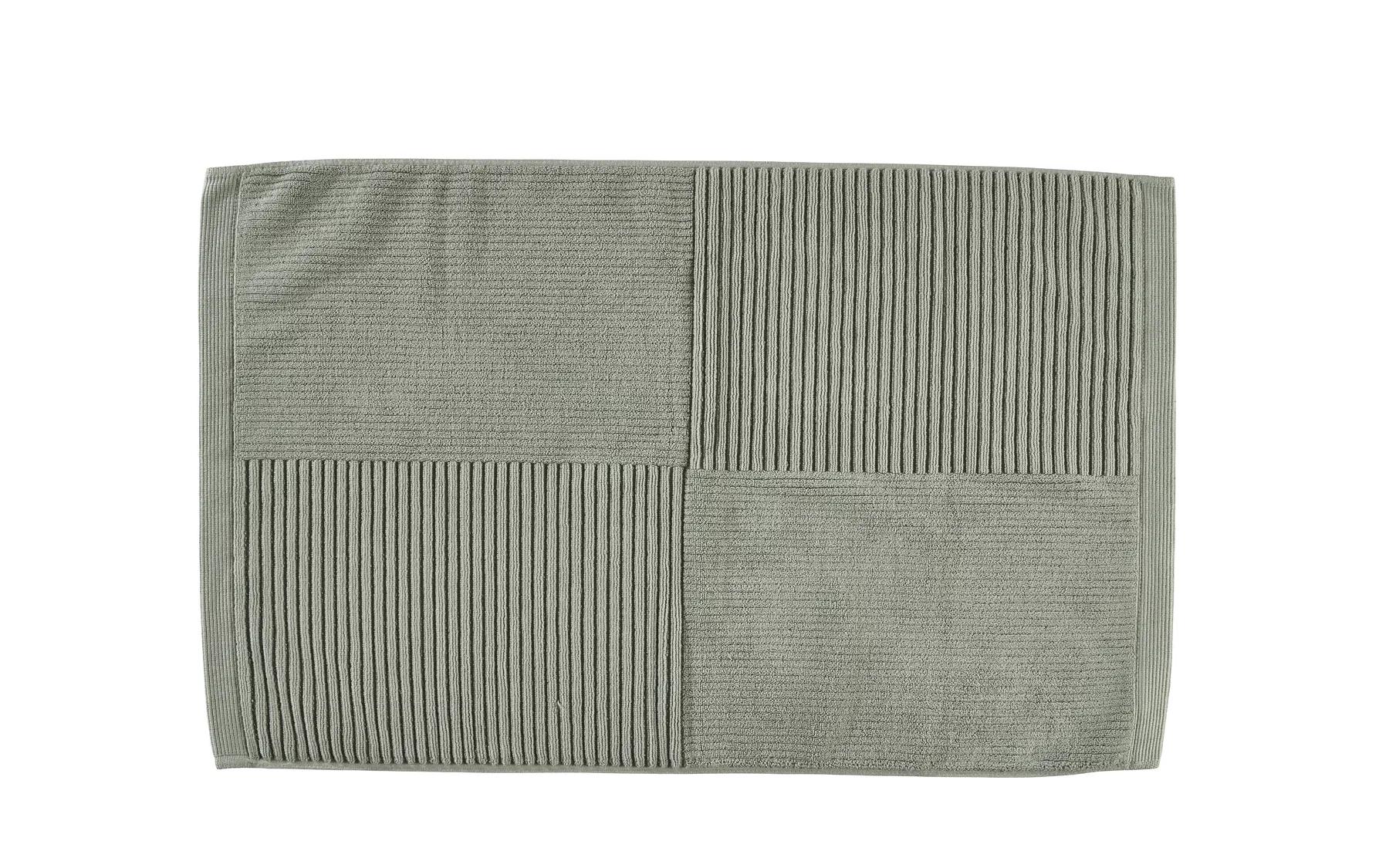Zone BadeteppichClassic 80x50cm,Eucalyptus 100% Cotton/1200 g, waschbar 60 Grad