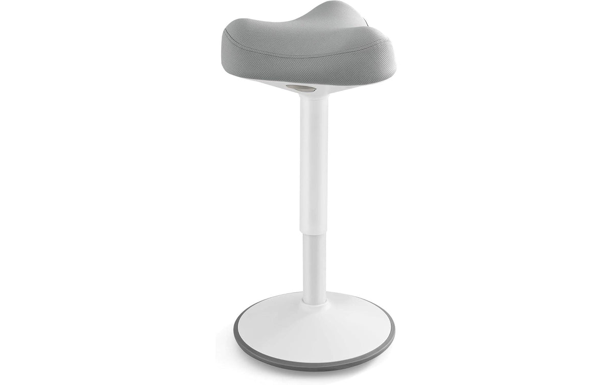 Songmics Hocker Farbe: grau/weiss, Hohe: 59-83.5ccm