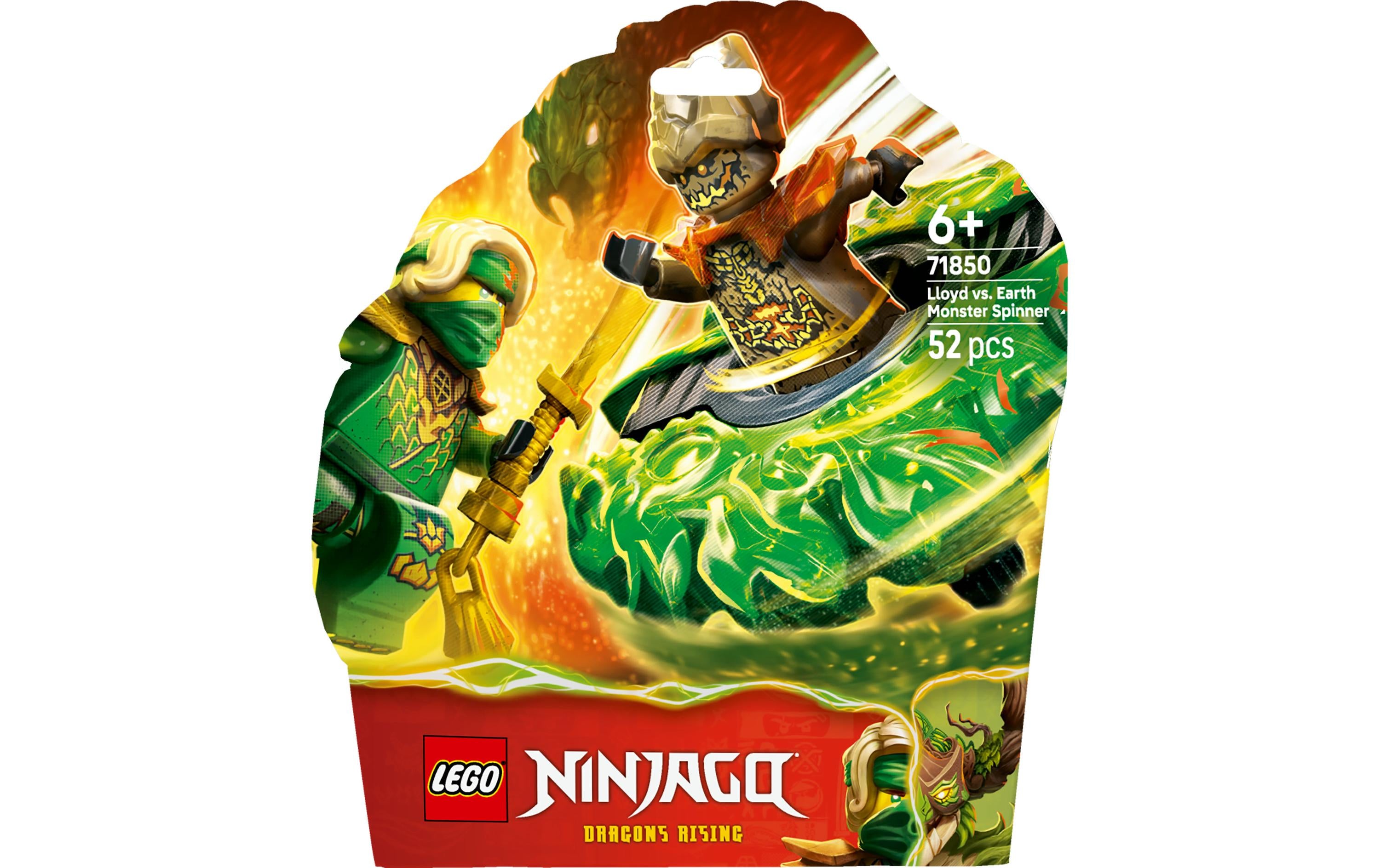 LEGO® Ninjago Lloyd vs. Erdmonster-Spinner 71850