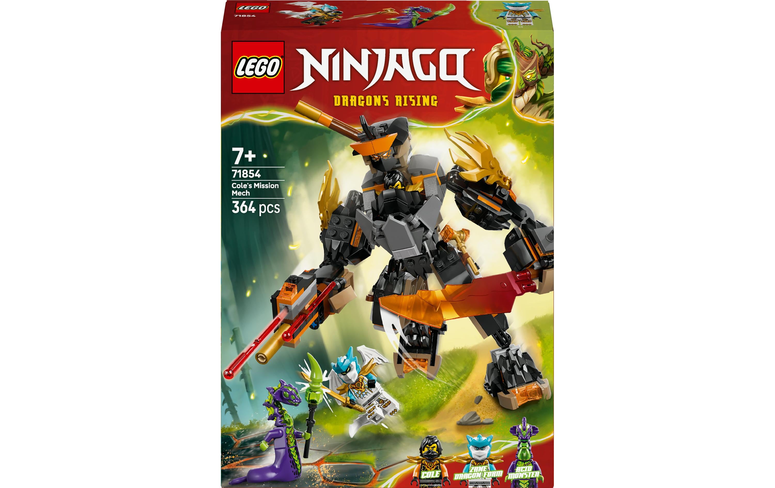 LEGO® Ninjago Coles Action-Mech und Drachen-Zane 71854