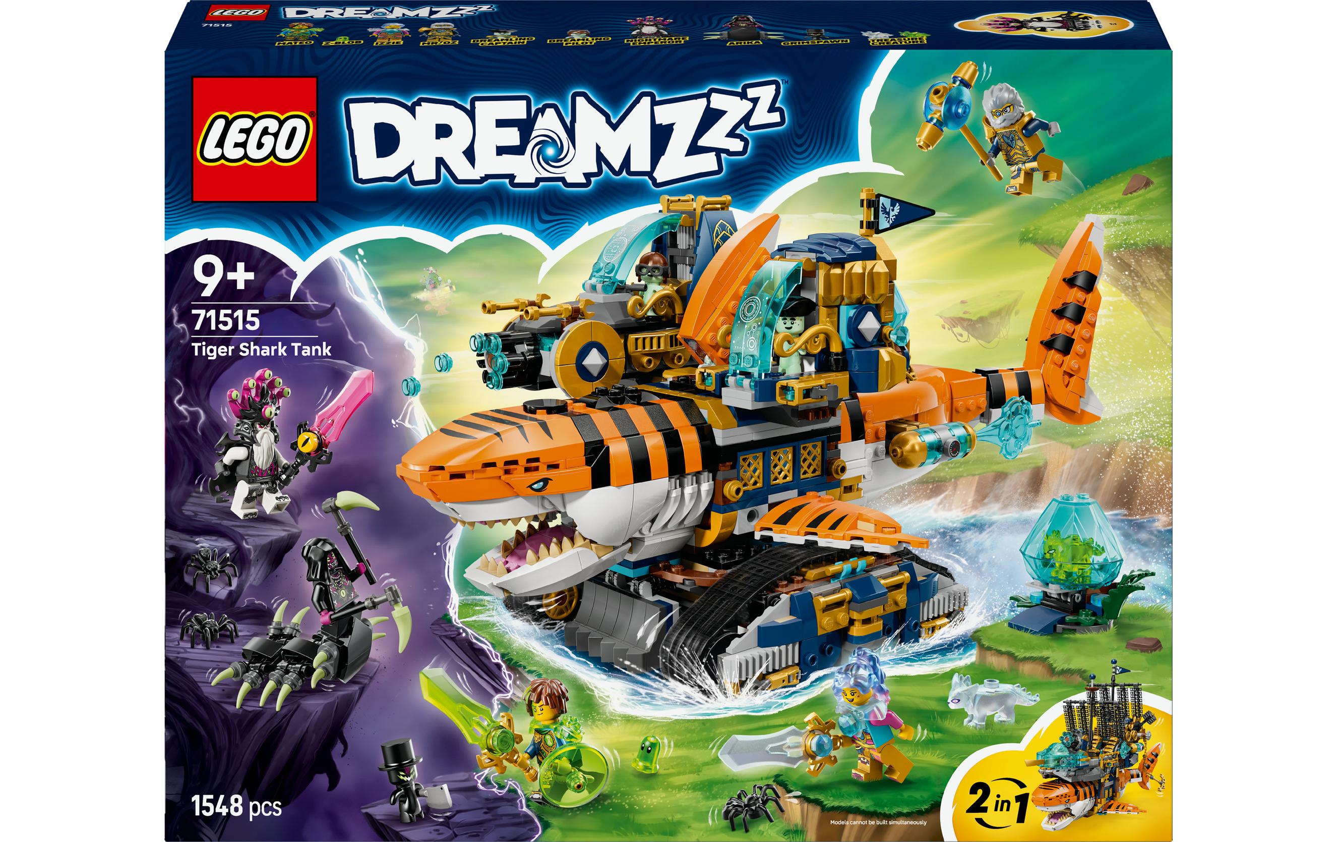 LEGO® DreamZzz Tigerhai-Fahrzeug 71515