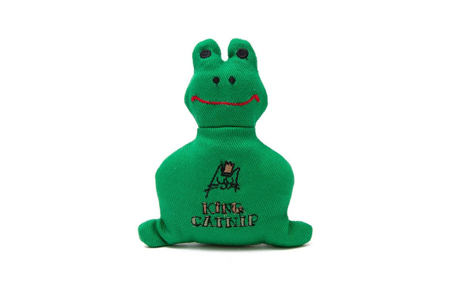 King Catnip Katzen-Spielzeug Frosch 12 x 4 x 9.5 cm