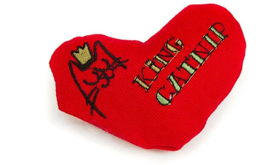 King Catnip Katzen-Spielzeug Herz 7.5 x 3.5 x 6 cm