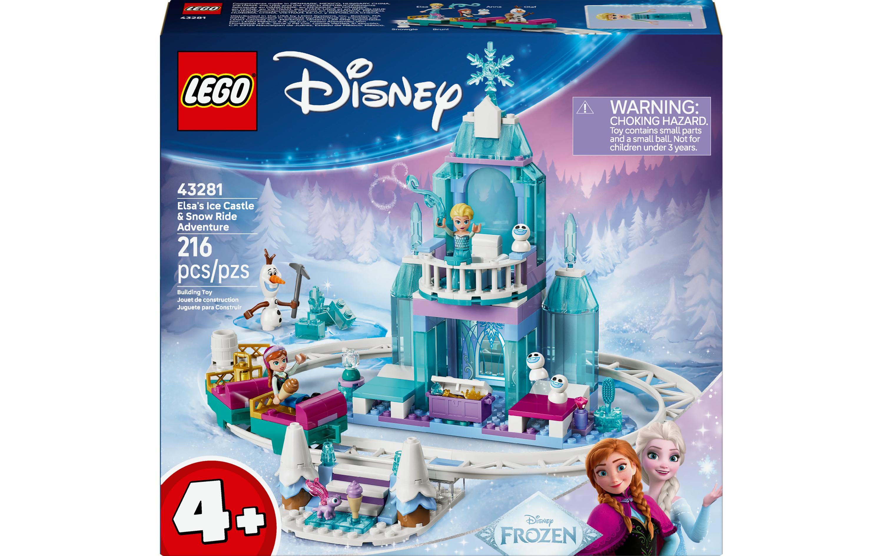 LEGO® Disney Princess Elsas Schlittenfahrt um den Eispalast 43281