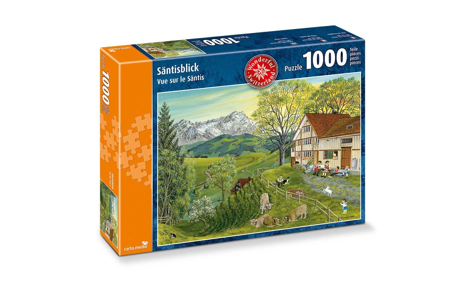 Carta.Media Puzzle Säntisblick