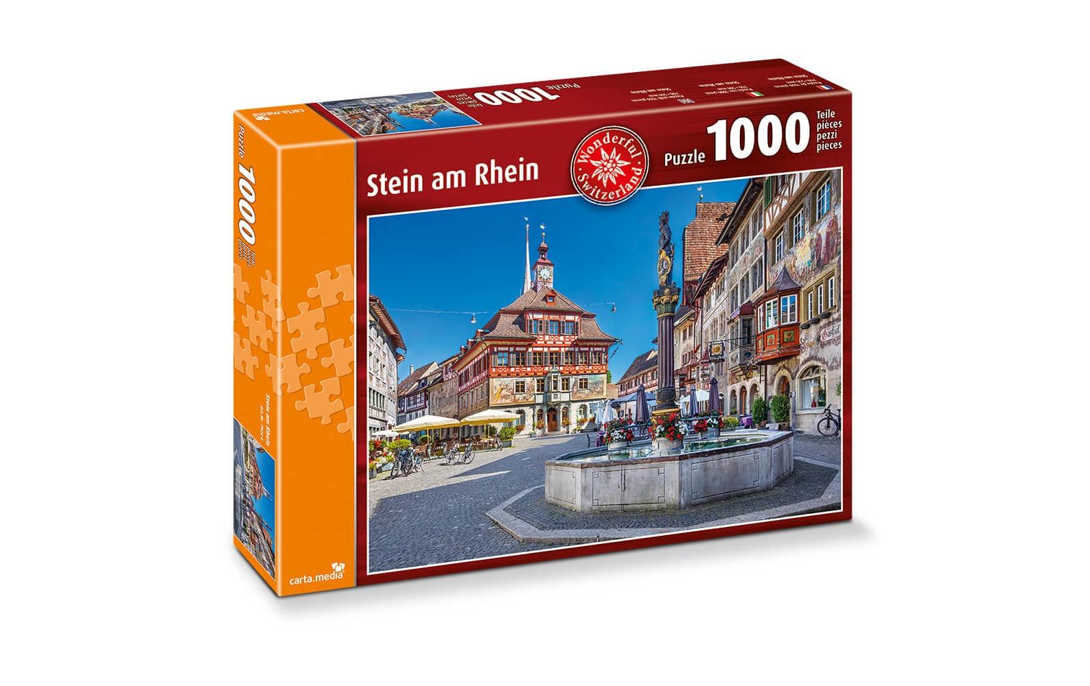 Carta.Media Puzzle Stein am Rhein 1000 Teile