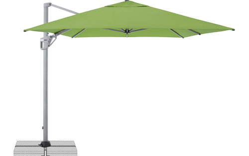 ACTIVE II Pendelschirm - flexibler Sonnenschutz Grün 350x260 cm Garteneinrichtung Doppler