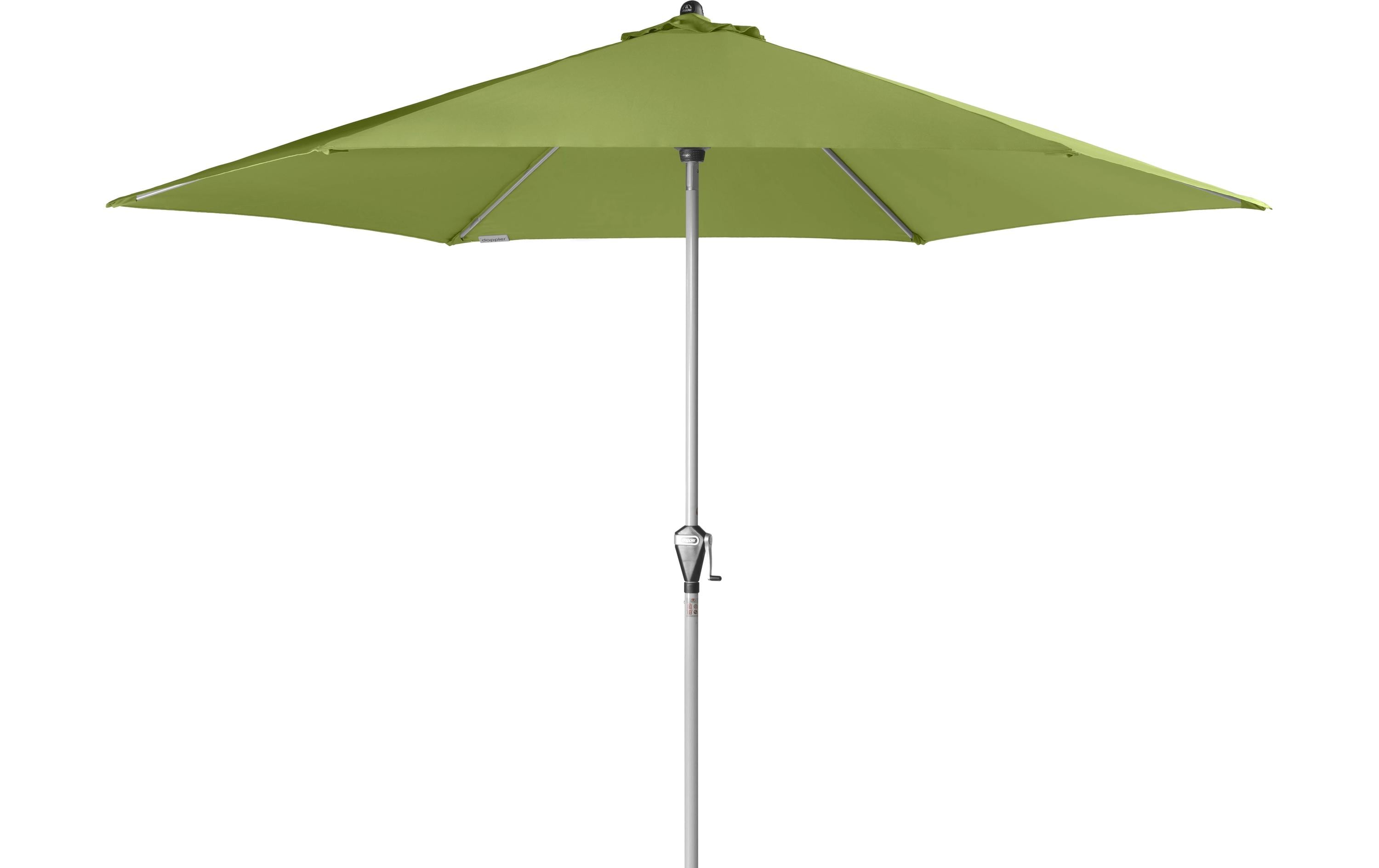 Doppler Sonnenschirm Active Auto-Tilt 320 cm Grün Garteneinrichtung Doppler