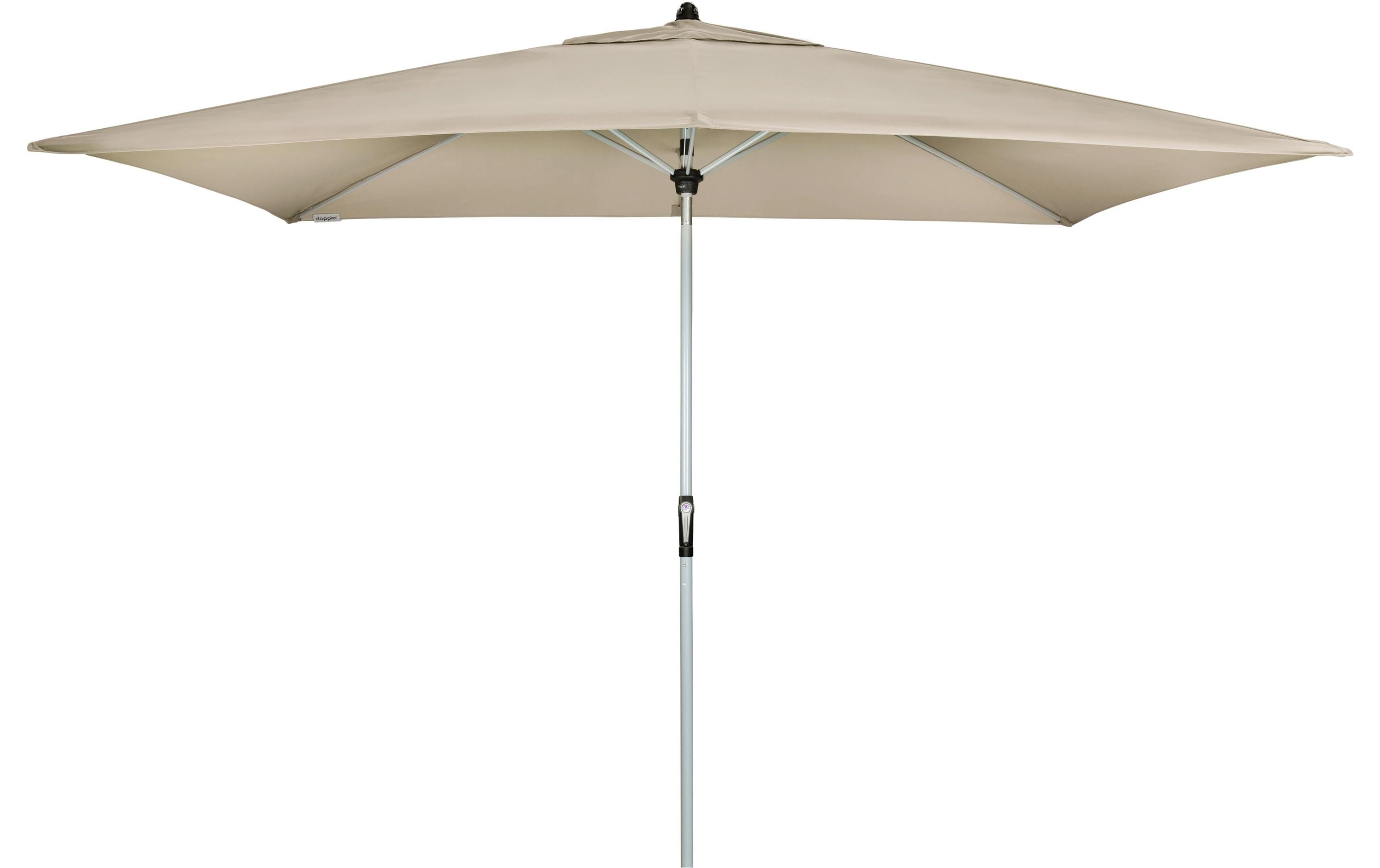 Doppler Sonnenschirm Beige Auto Tilt 300 x 200 cm Garteneinrichtung Doppler