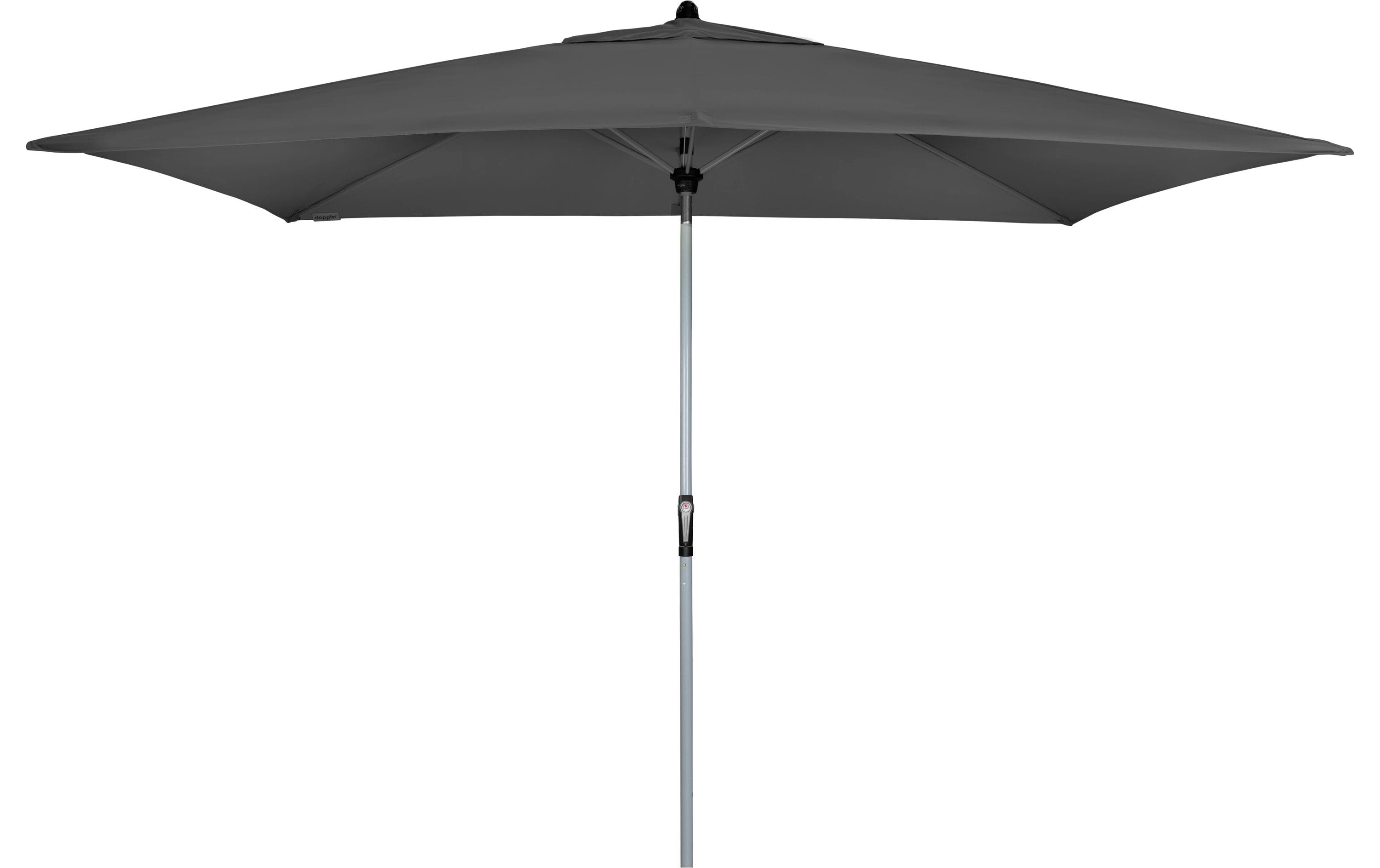 ACTIVE Sonnenschirm Auto Tilt anthrazit 300x200 cm Garteneinrichtung Doppler