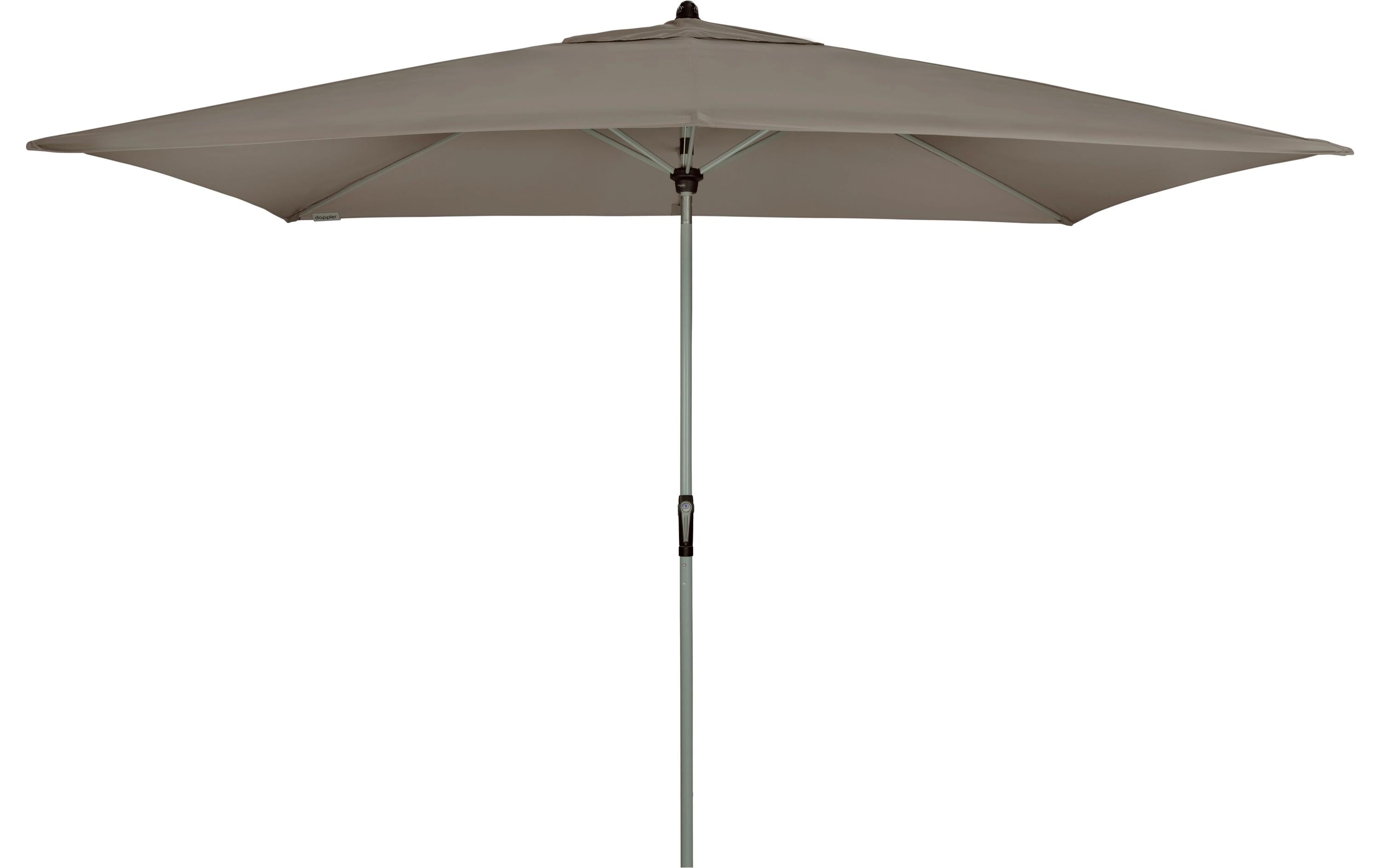 ACTIVE Sonnenschirm Auto Tilt Greige 300x200 cm mit robuster Funktion Garteneinrichtung Doppler
