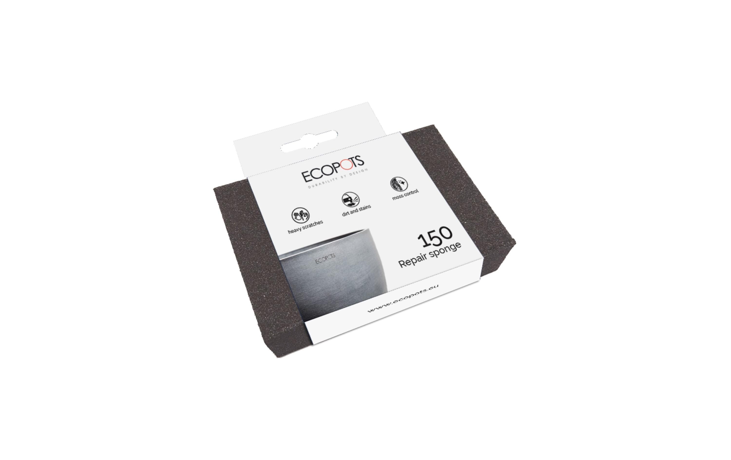 Ecopots Repair Sponge Schwarz