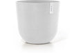 Ecopots Blumentopf Oslo Ø 45 cm Weiss
