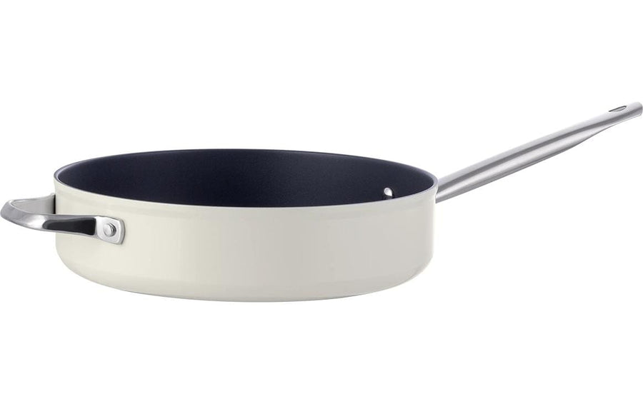Lunasol Bratpfanne Saturn Terra cm H: 7 cm Creamy 28 cm Aluminium