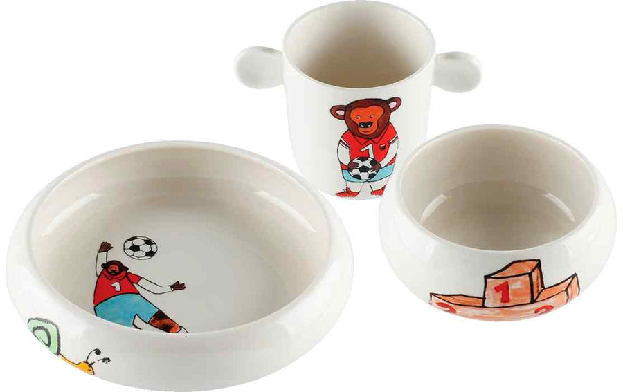 Lunasol Kindergeschirrset Ben 3-tlg