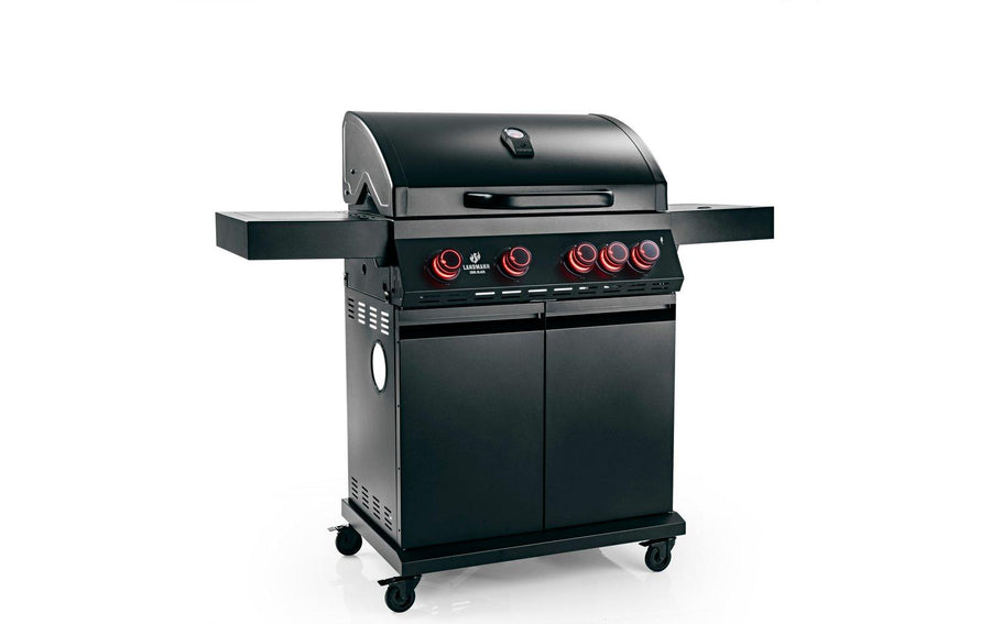 LANDMANN Gasgrill Cool Black 4.1 Classic Schwarz 4 Brenner Thermometer Grills & Feuerstellen Landmann