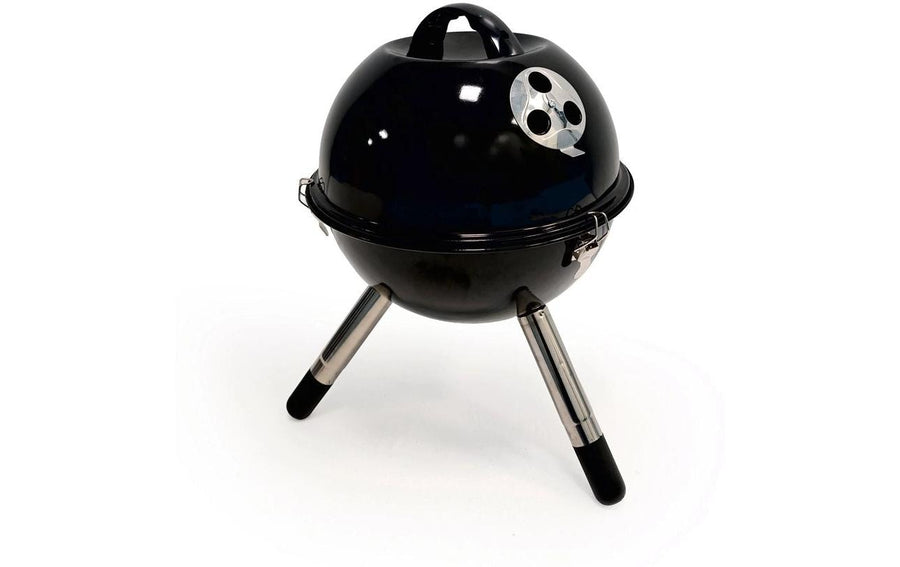 LANDMANN Kugelgrill schwarz, 29,5 cm, Holzkohle, kompakt Grills & Feuerstellen Landmann
