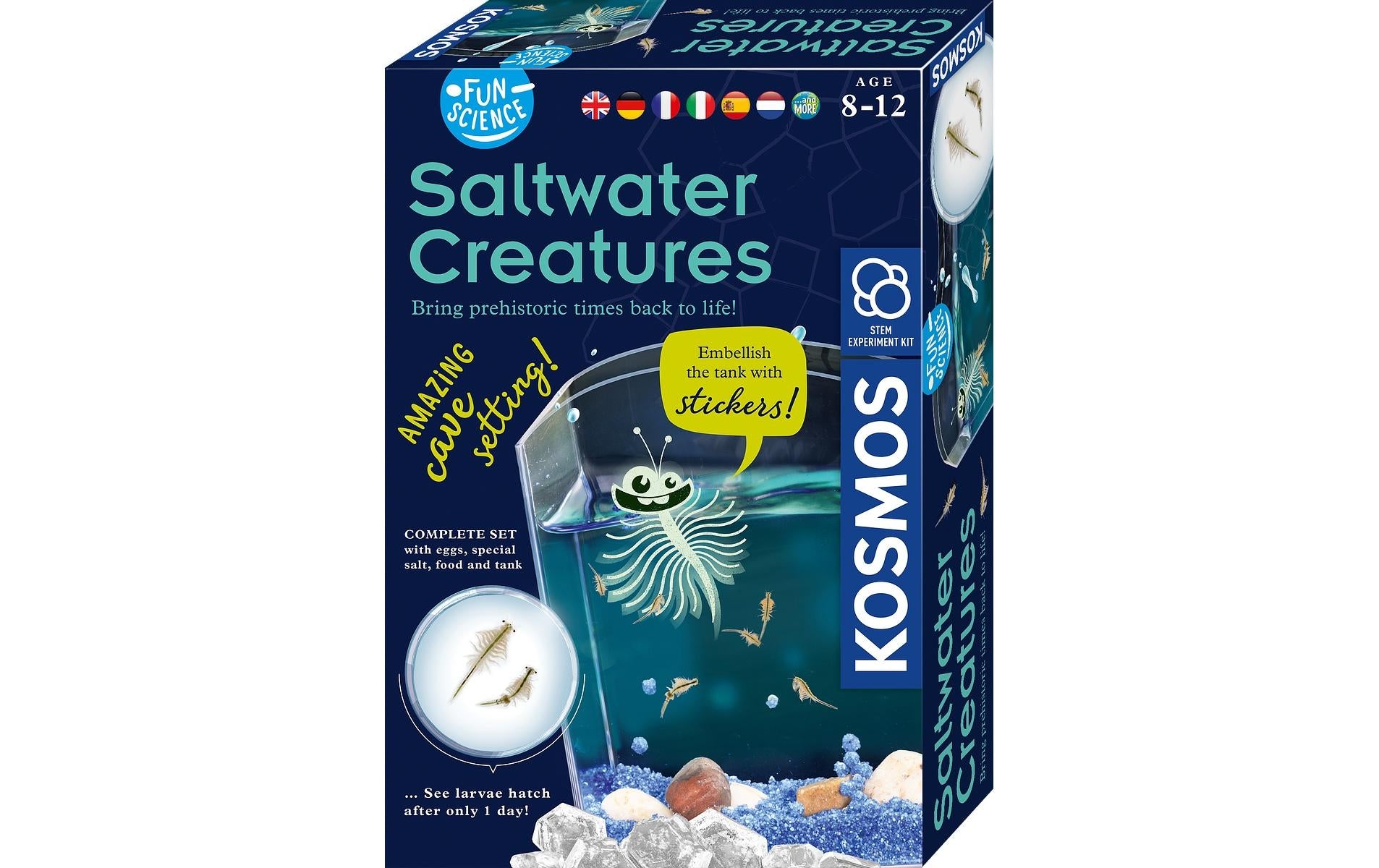Kosmos Experimentierkasten Saltwater Creature Multilingual