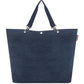 Reisenthel Shopper XL in Dunkelblau mit passenden Henkeln