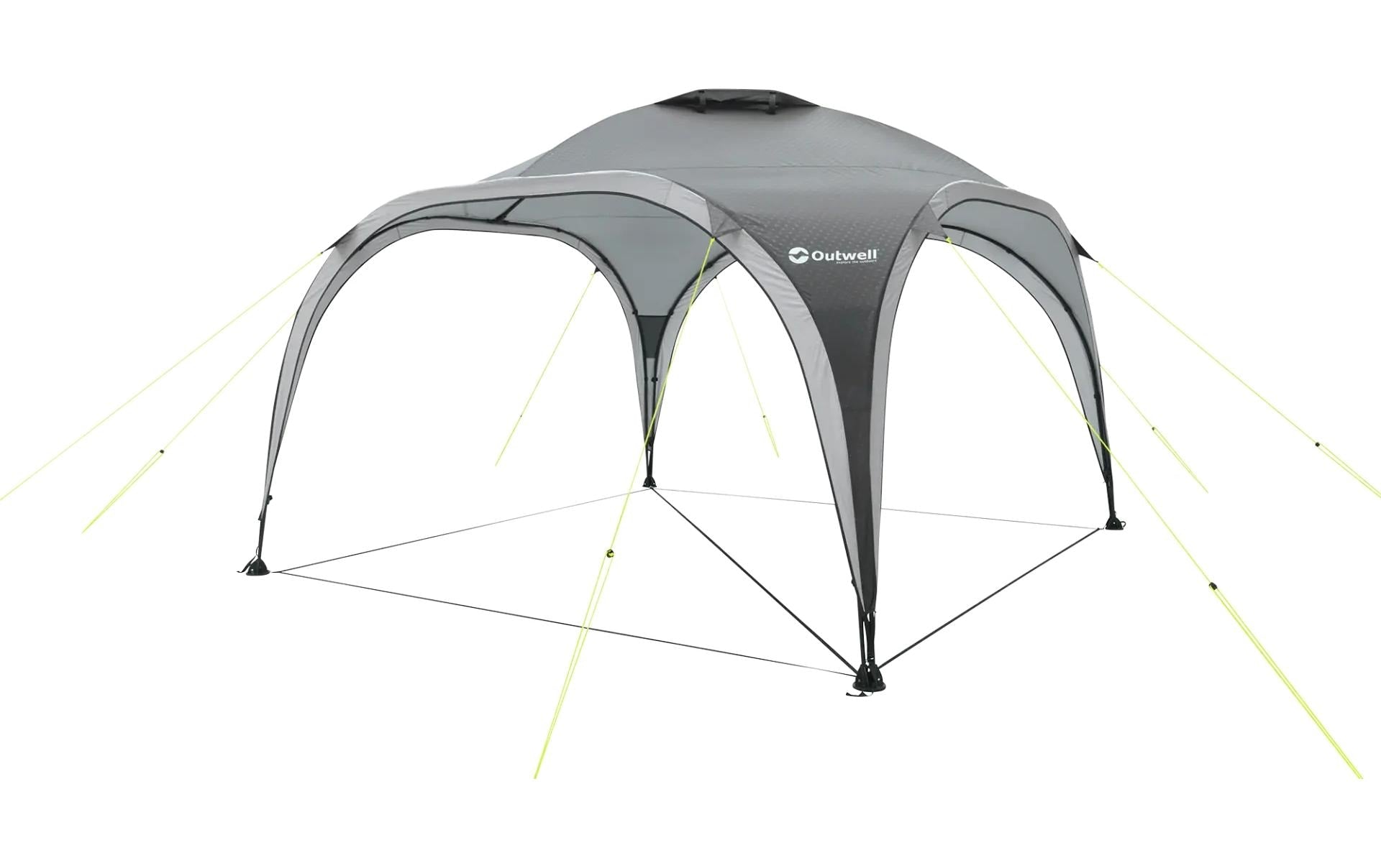 Outwell Wakefield Shelter L Flammhemmender Pavillon Grau UV-Schutz Pavillons Outwell