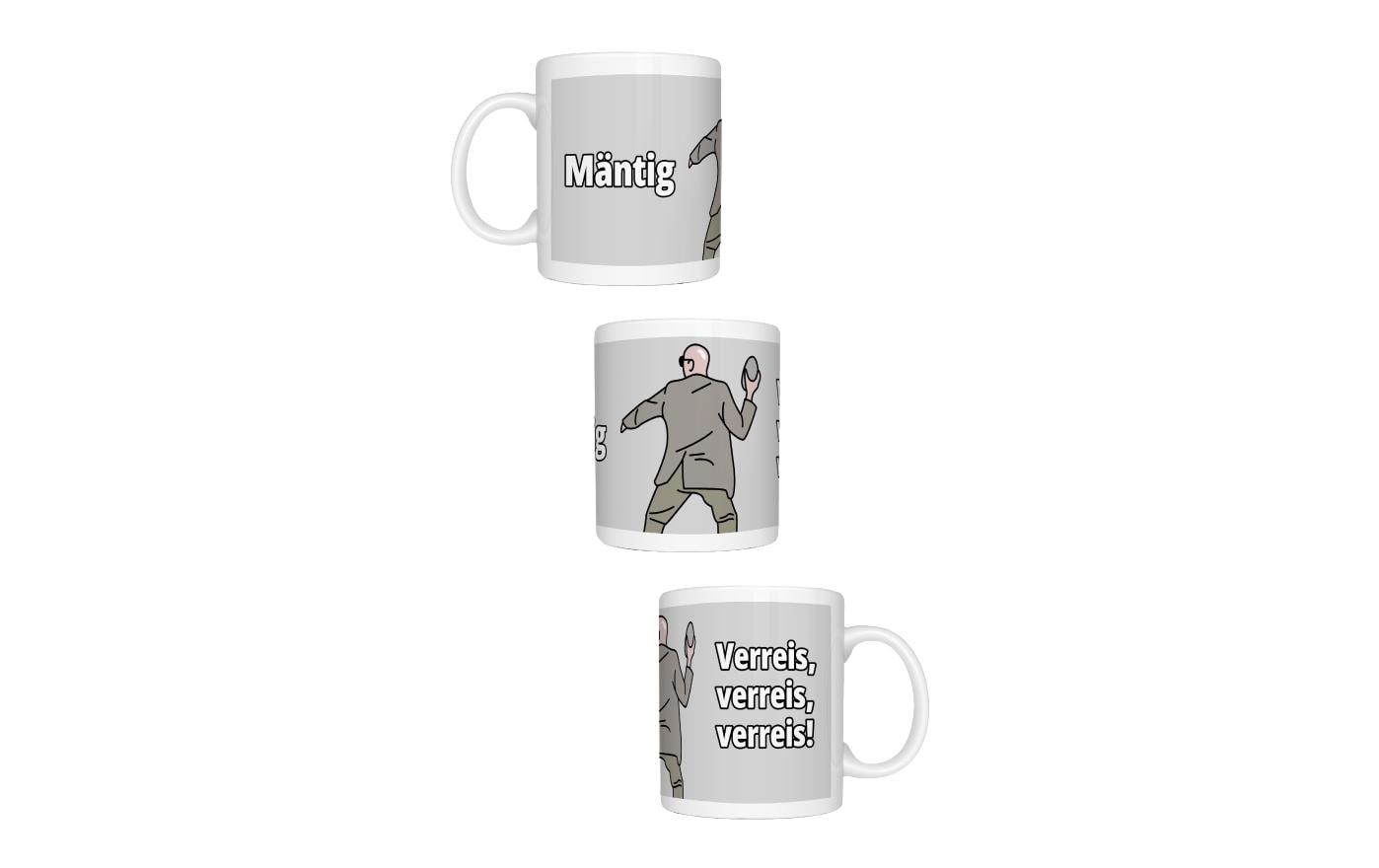 Swissmeme Tasse Verreis, verreis, verreis!, 350 ml