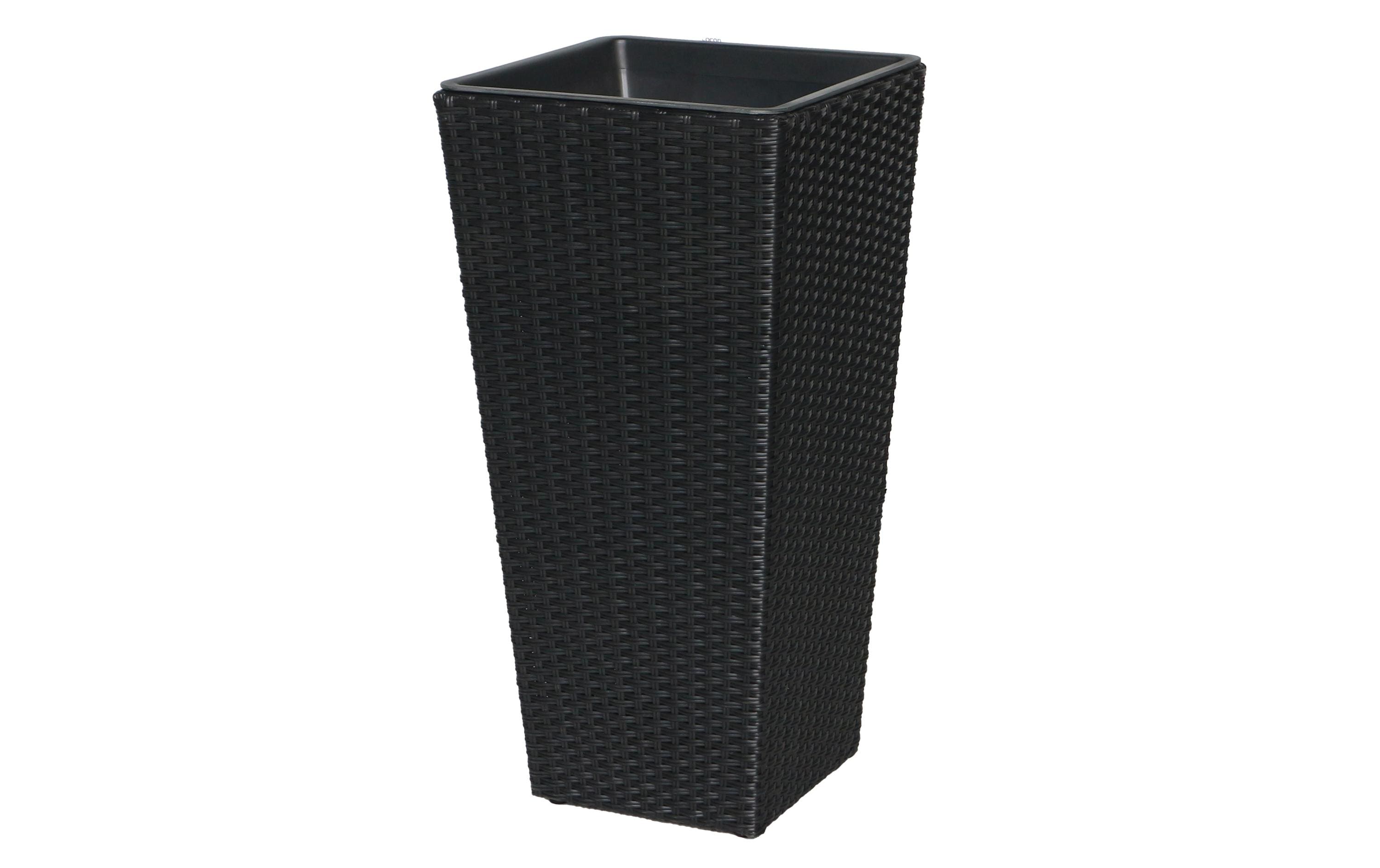 COCON Pflanztopf schwarz - modernes Design, 3,19 Liter Garten & Outdoor > Pflanzen > Pflanzengefäße COCON
