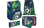 Scooli Schulrucksack-Set EasyStart Fussball, 5-teilig