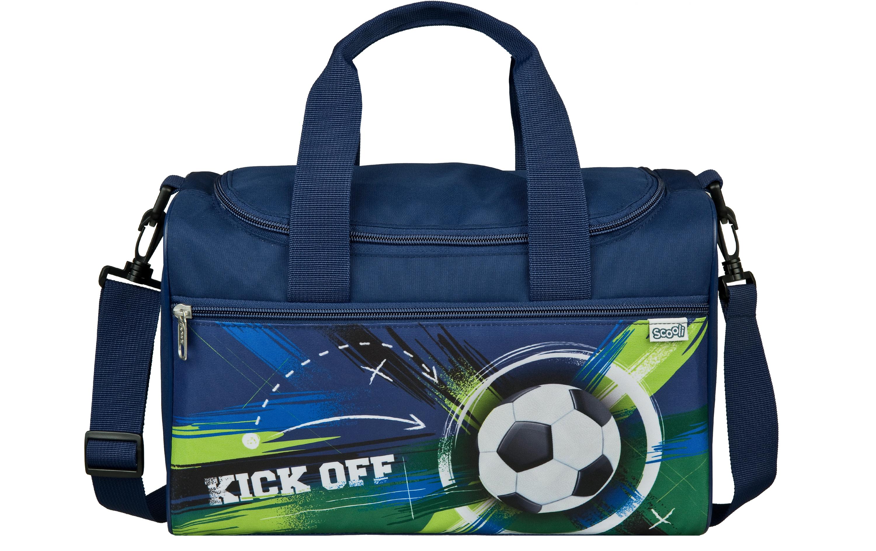 Scooli Turnsack Soccer Champ Blau