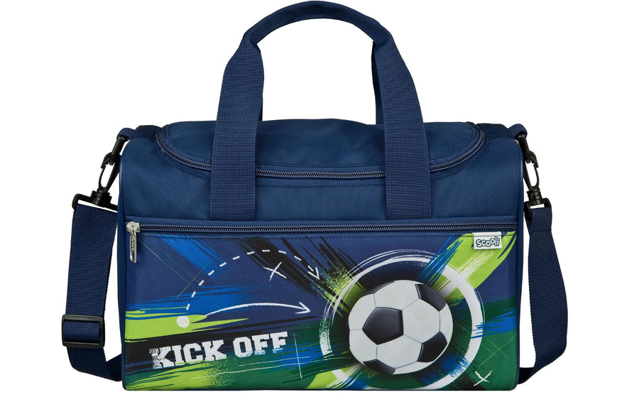 Scooli Turnsack Soccer Champ Blau
