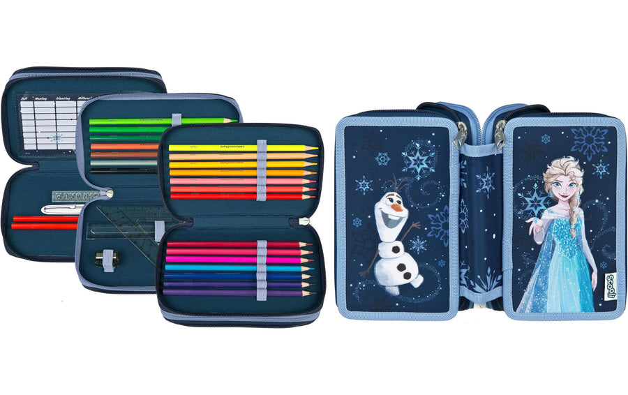 Scooli Necessaire Tripledecker Frozen gefüllt