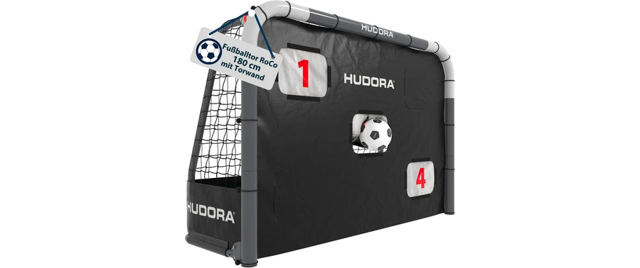 Hudora Fussballtor Roco 180 mit Torwand