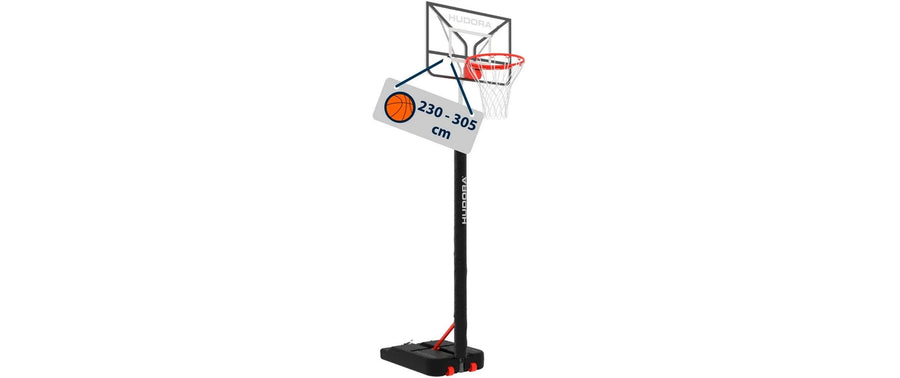 Hudora Basketballständer Roco 305 grau