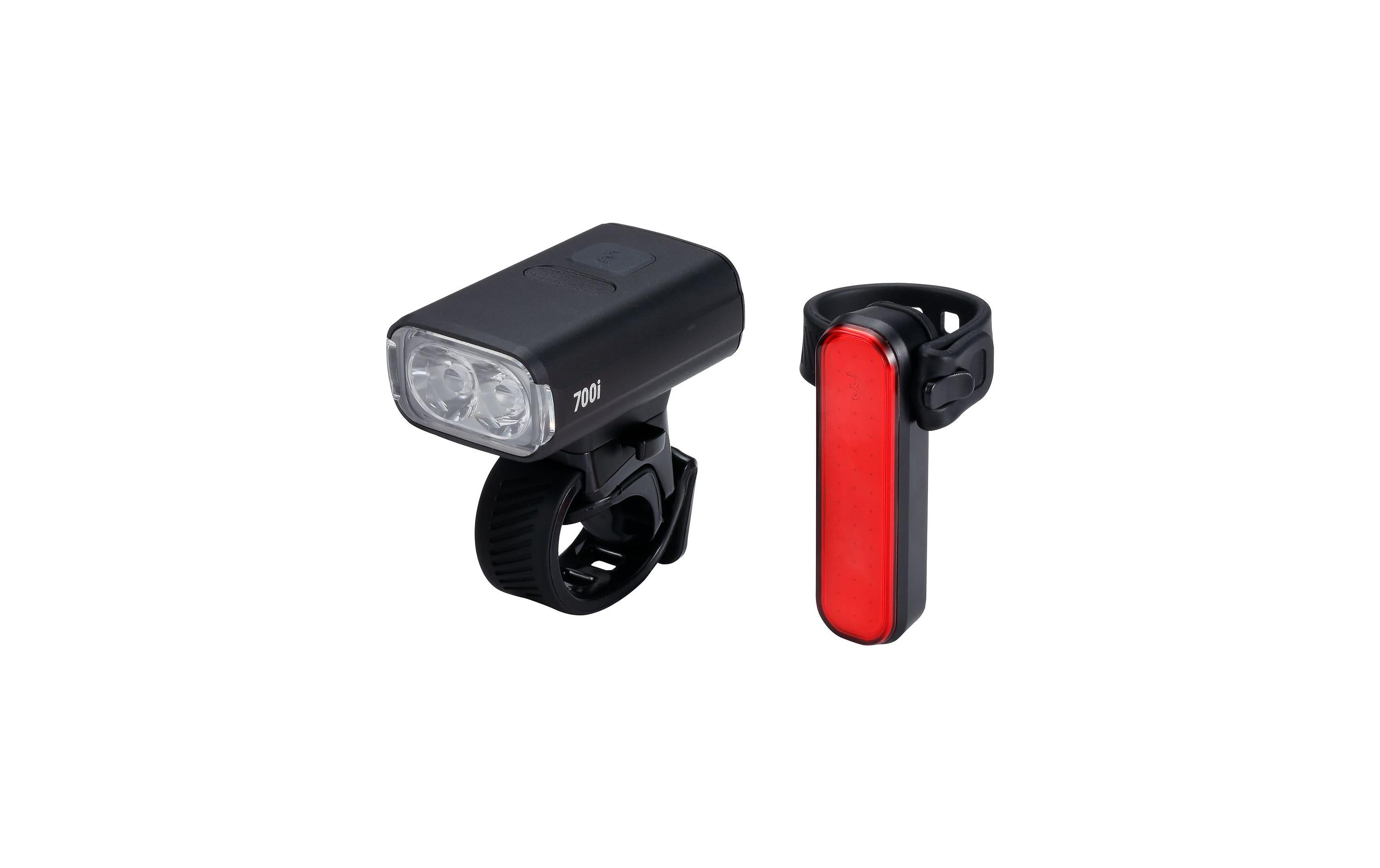 BBB Lichtset NanoStrike 700i+BLS-255 Signal Velolicht