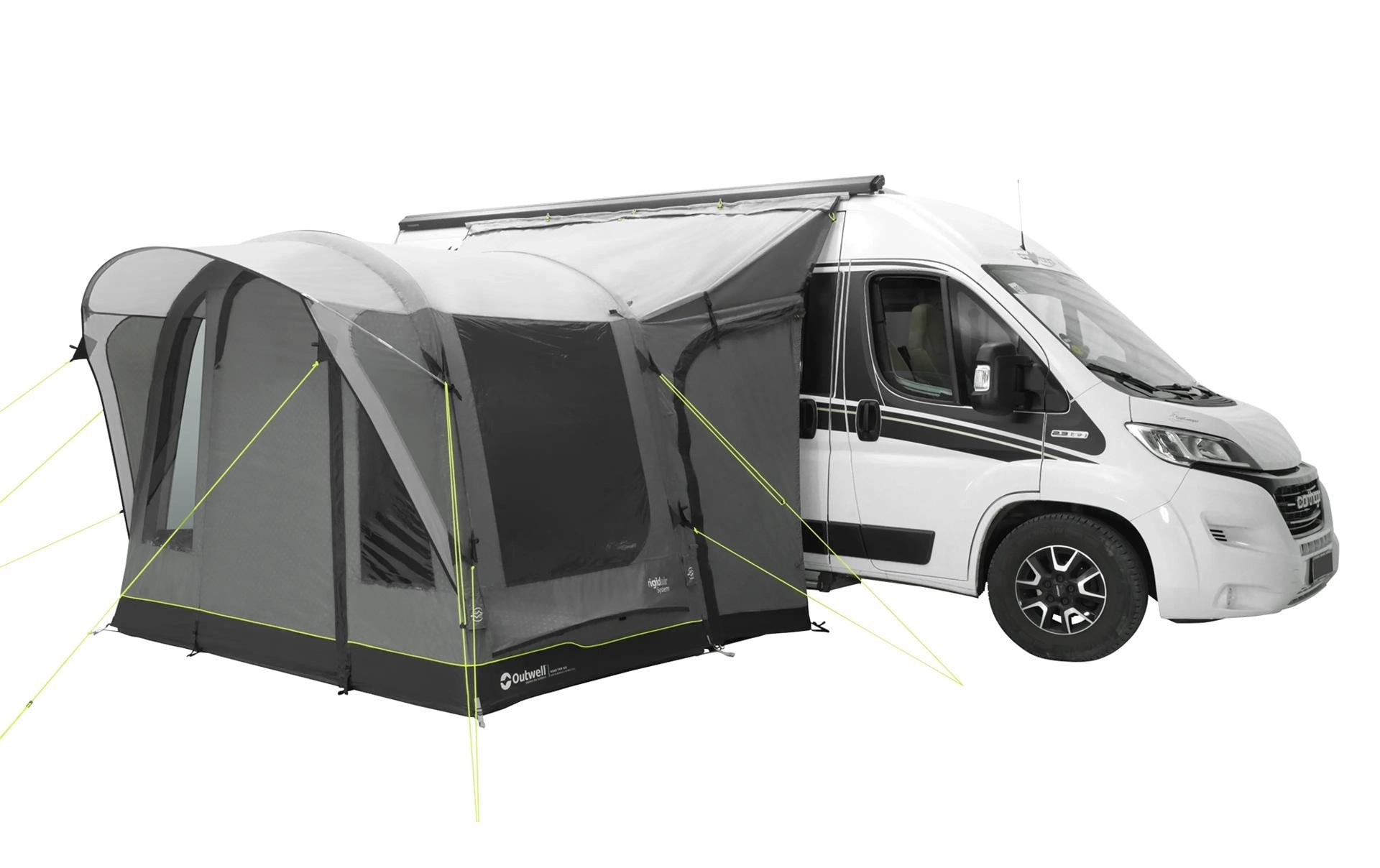 Outwell Vorzelt Santa Monica Air Grau Polyester 260x250cm Sport & Freizeit > Camping > Zelte Outwell