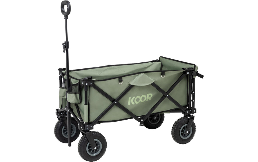 Leiterwagen Kjerre Mit Luftreifen Grün KOOR