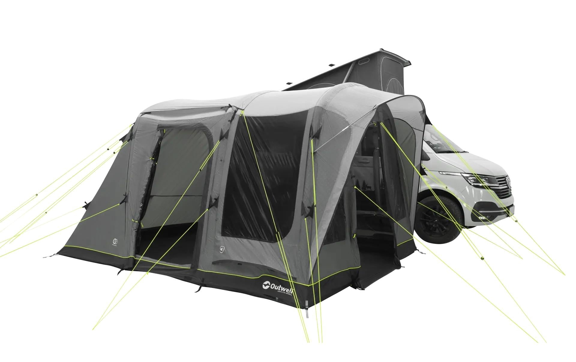 Outwell Wolfburg Air Vorzelt Polyester Blau 300x250 cm Sport & Freizeit > Camping > Zelte Outwell
