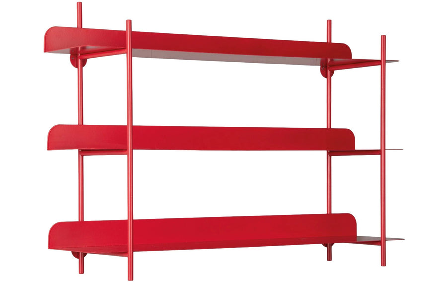 present time Wandregal Cool Retro, Bright scarlet